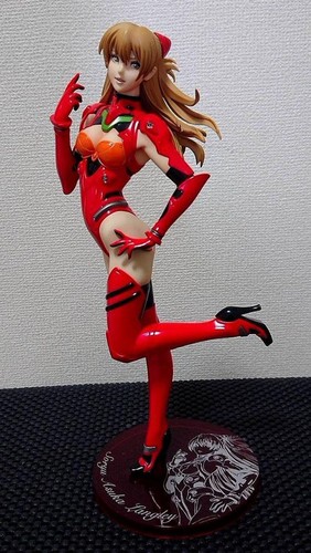 Figurine RECONSTRUIRE EVANGELION ASUKA LANGLEY PUP