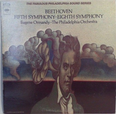 Beethoven: Fifth Symphony / Eighth Symphony [Record] Eugene Ormandy And The Phil