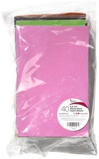 CousinDIY Sticky Back Foam Sheets Value Pack 6"X9" 40/Pkg-Assorted - 40000556