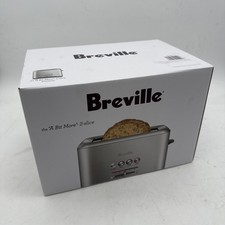 Toaster 2 Slice Bit More Brushed Stainless St...