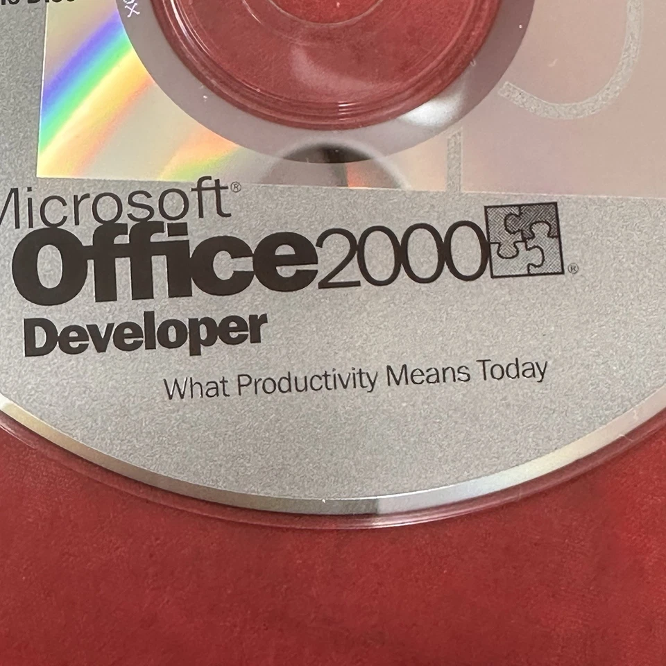 Microsoft Office 2000 Developer DISC solo con clave para Windows 98 y NT Foto 4 de 4