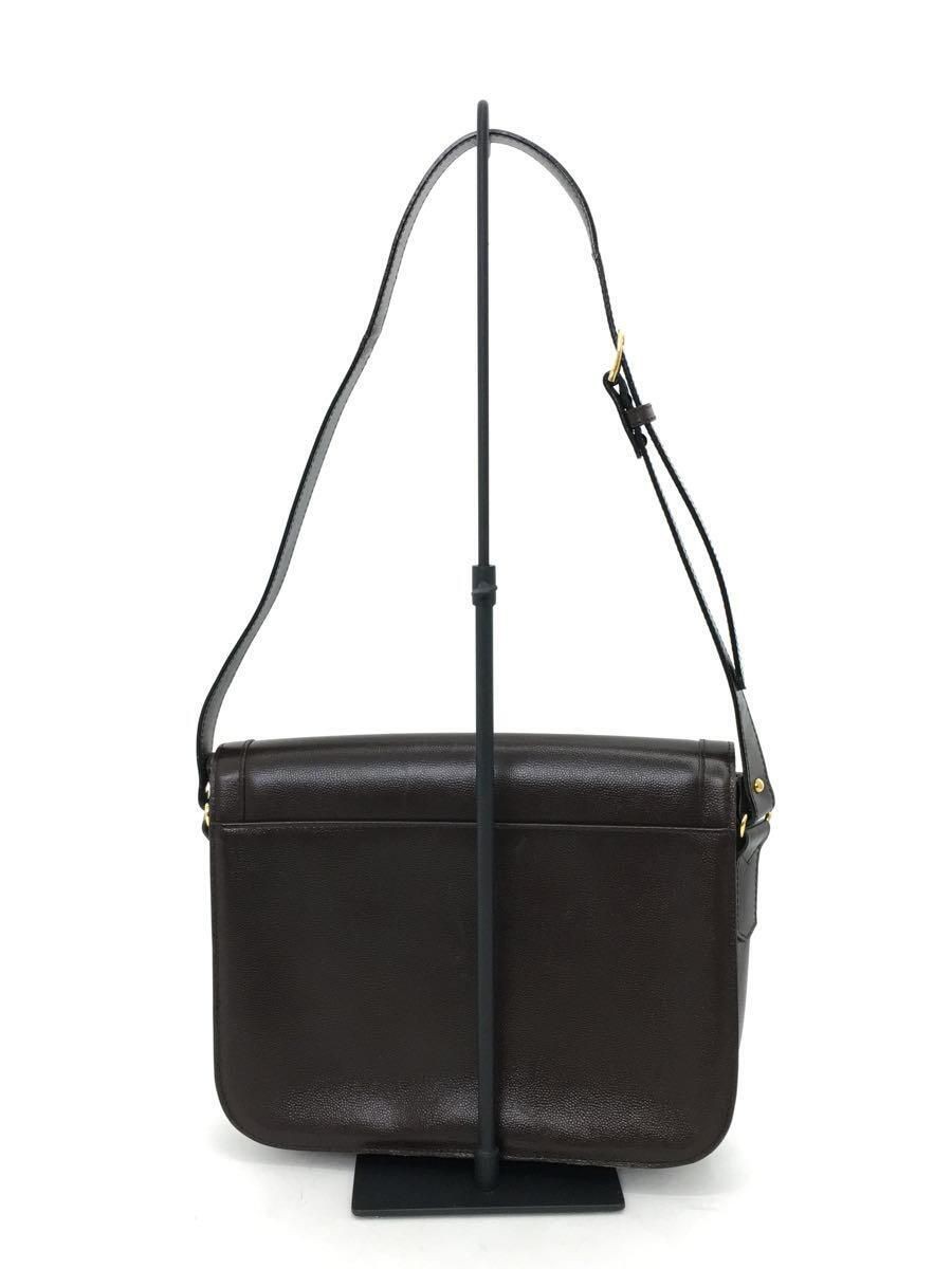 Borsa a tracolla YVES SAINT LAURENT pelle marrone usata