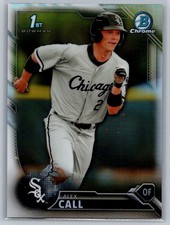 2016 Bowman Draft #BDC-108 Alex Call Chrome Refractor *WS