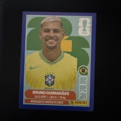 BRA 11 Bruno Guimaraes Fifa World Cup 2026 Panini
