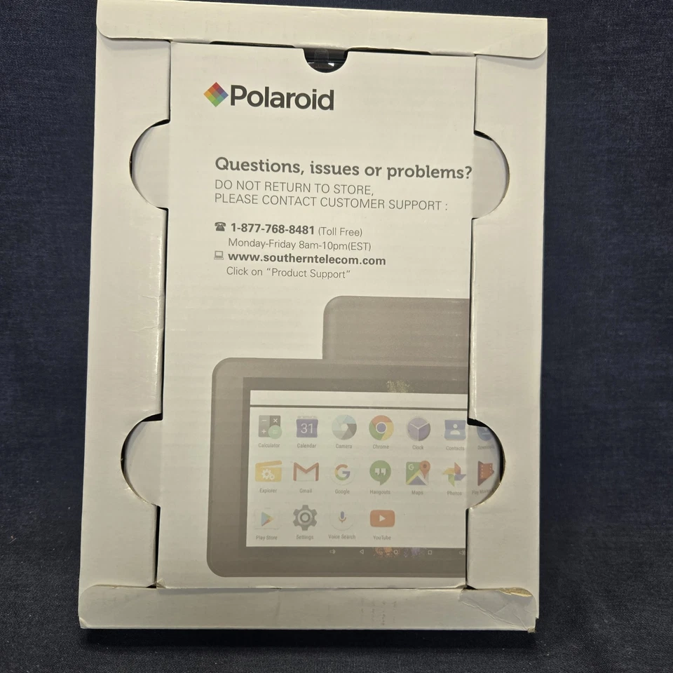 7” Android Tablet School Work Tablet Polaroid HD Chrome  - Image 2 of 4
