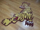 Tibetan Tiger Bengal Rug Shape Handmade Kids Boho Rug Aesthetic Rug 3x5 Ft — photo 1