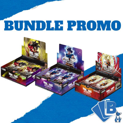 Dragon Ball Fusion World FB03+FB04+FB05 Super Bundle Eng