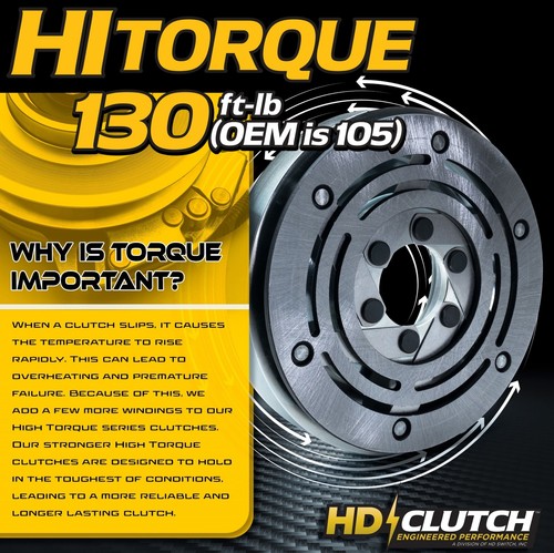 917-05209 HiTorq 130ftb (OEM 105) Clutch & 20A PTO Switch for Cub Cadet 5219-177 - Picture 2 of 10