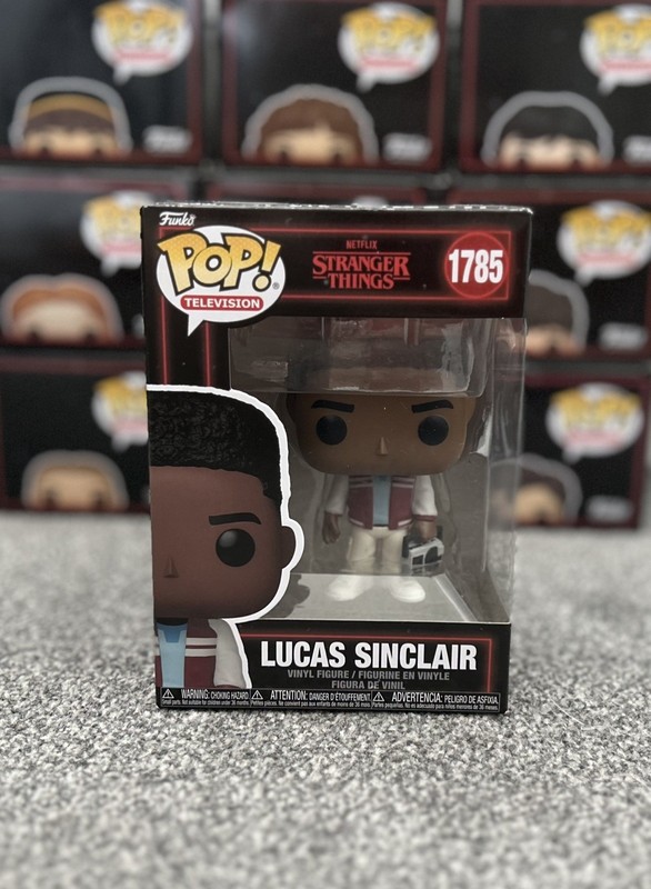 Funko POP! Stranger Things season 5 Lucas Sinclair with Boombox 1785