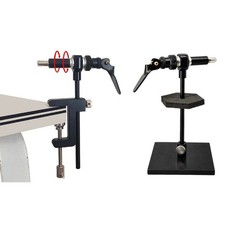 Attrezzo per legare mosche da pesca con morsetto per legare e riporre facilmente