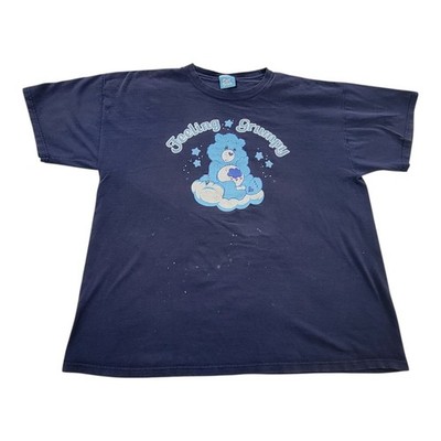 Vintage Y2K Feeling Gumpy Care Bear Cartoono Graphic Tee Size 2XL