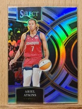 Ariel Atkins #153 2024 Select WNBA Premier Silver Prizm Mystics W0104A