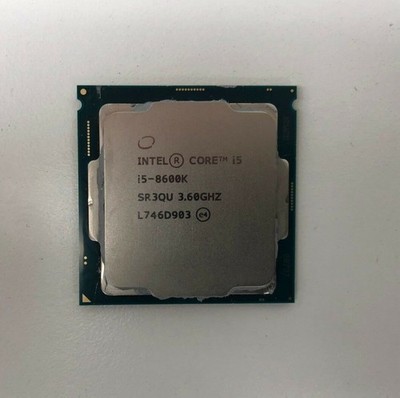 Intel Core i5-8600K Coffee Lake 6-Core 3.6 GHz 4.3 GHz Turbo LGA 1151