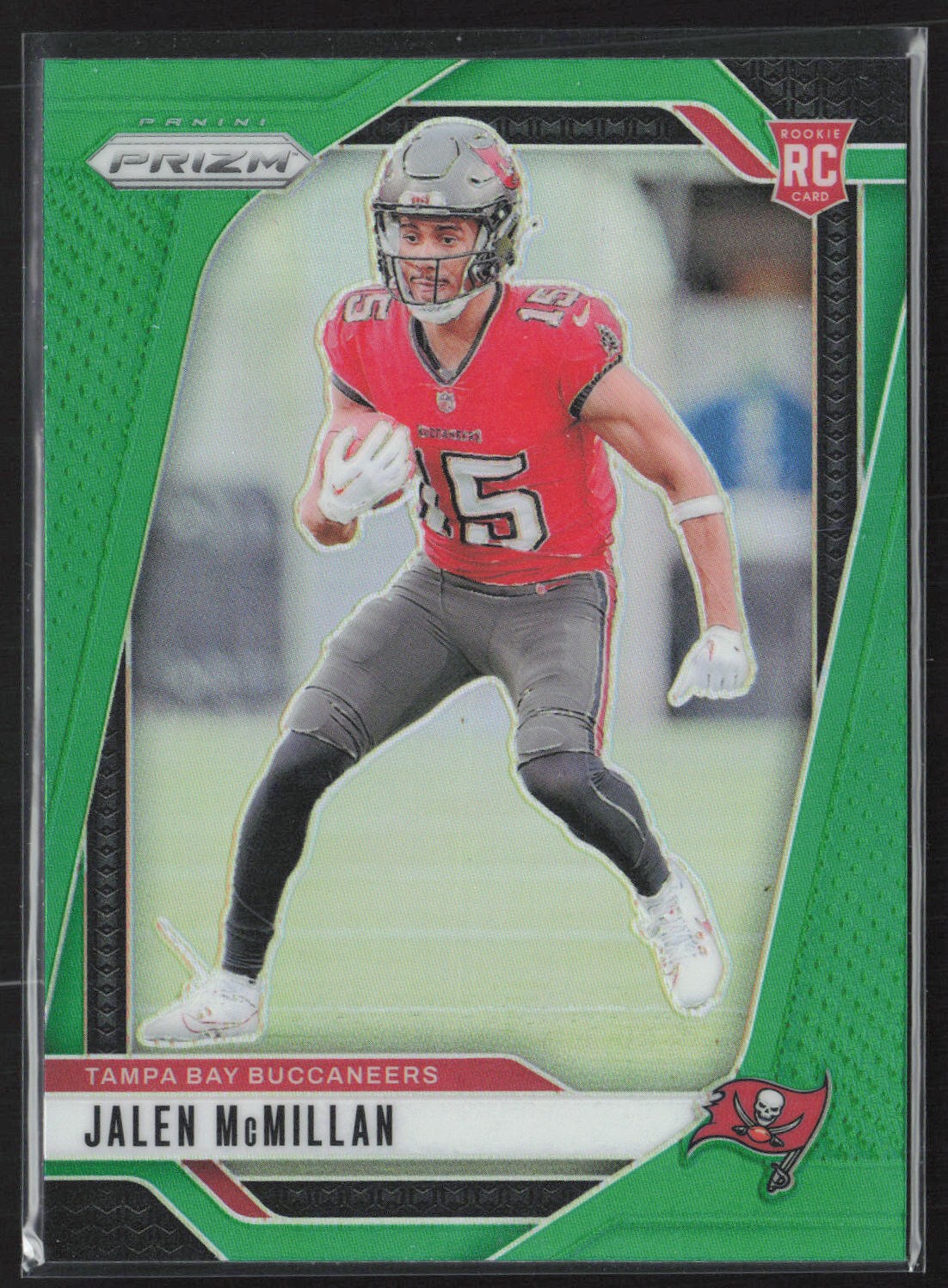 2024 Panini Prizm #338 JALEN MCMILLAN GREEN