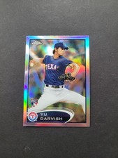Spectacular 2012 Topps Finest Autographed Yu Darvish Superfractor Pulled  15