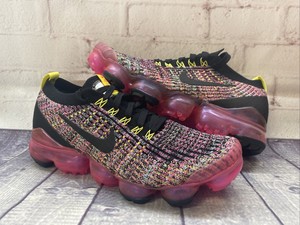 nike air vapormax flyknit 3 women's pink and black