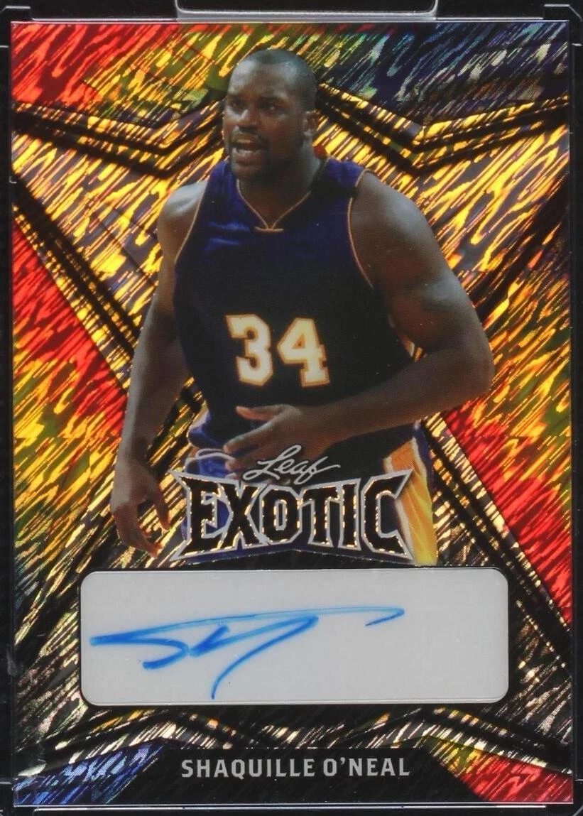 2022-23 Leaf Exotic - Shaquille O'Neal #BA-SO1 for sale | eBay