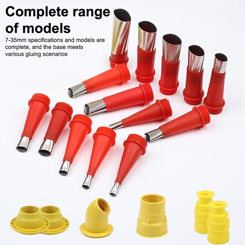 20Pcs Stainless Steel Caulk Nozzle Applicator Caulking Finisher Glue Tools - Picture 7 of 9