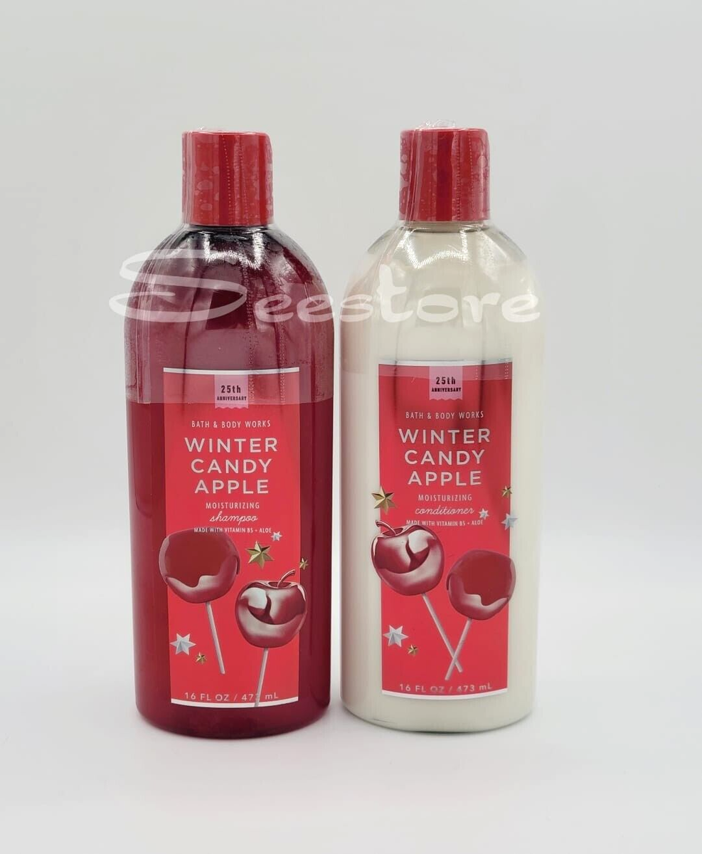 Bath & Body Works Winter Candy Apple Shampoo & Conditioner