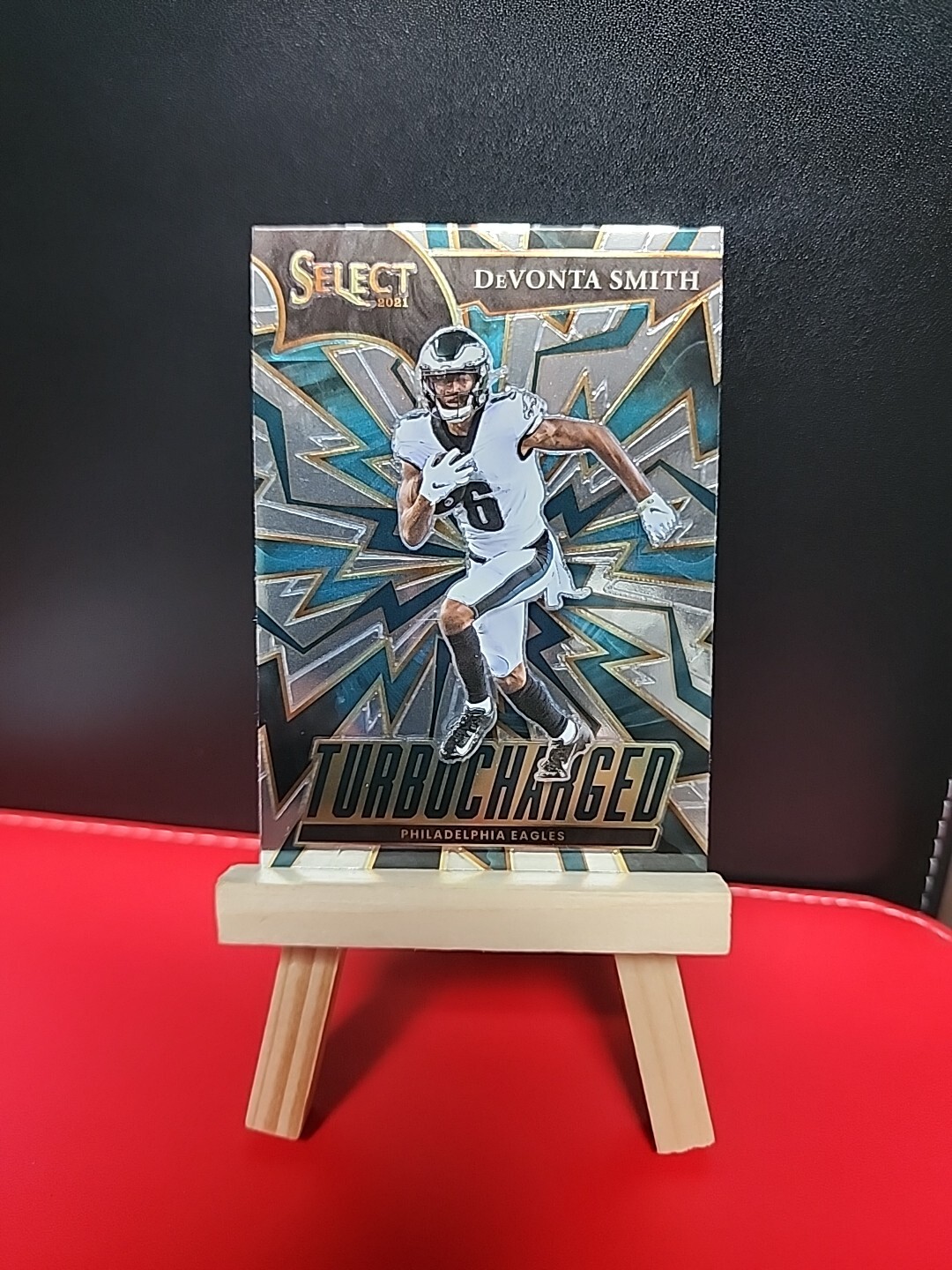 2021 Panini Select - Turbocharged Silver Prizm #TUR-11 Devonta Smith (RC)