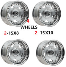 2-15x10 2-15x8 Centerline Convo Pro Wheels 5x4.75 5x120.65 Drag Star