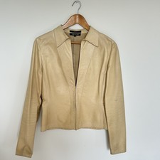 Vintage Gucci By Tom Ford Leather Jacket It44 Small