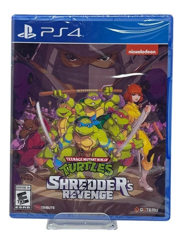 Teenage Mutant Ninja Turtles: Shredder's Revenge (PlayStation 4, PS4, Sealed)