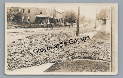 RPPC Hail Damage WAYNESBORO PA Franklin County Real Photo Postcard 2 | eBay