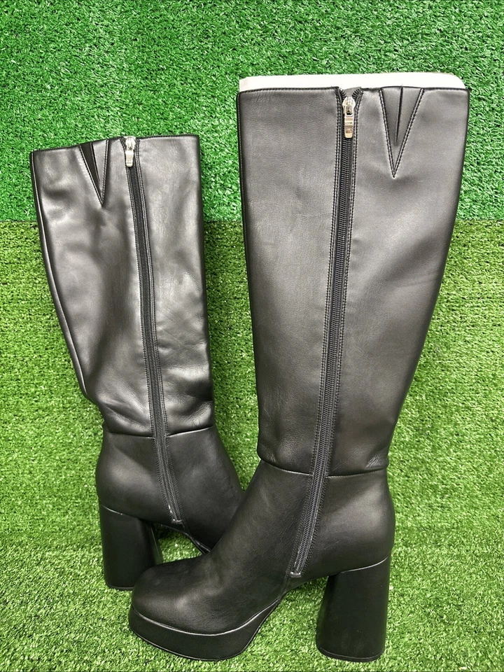 Nine West Women's Vadda Knee High Boot Size 10 Black with Defects Without Box - Image 2 of 4