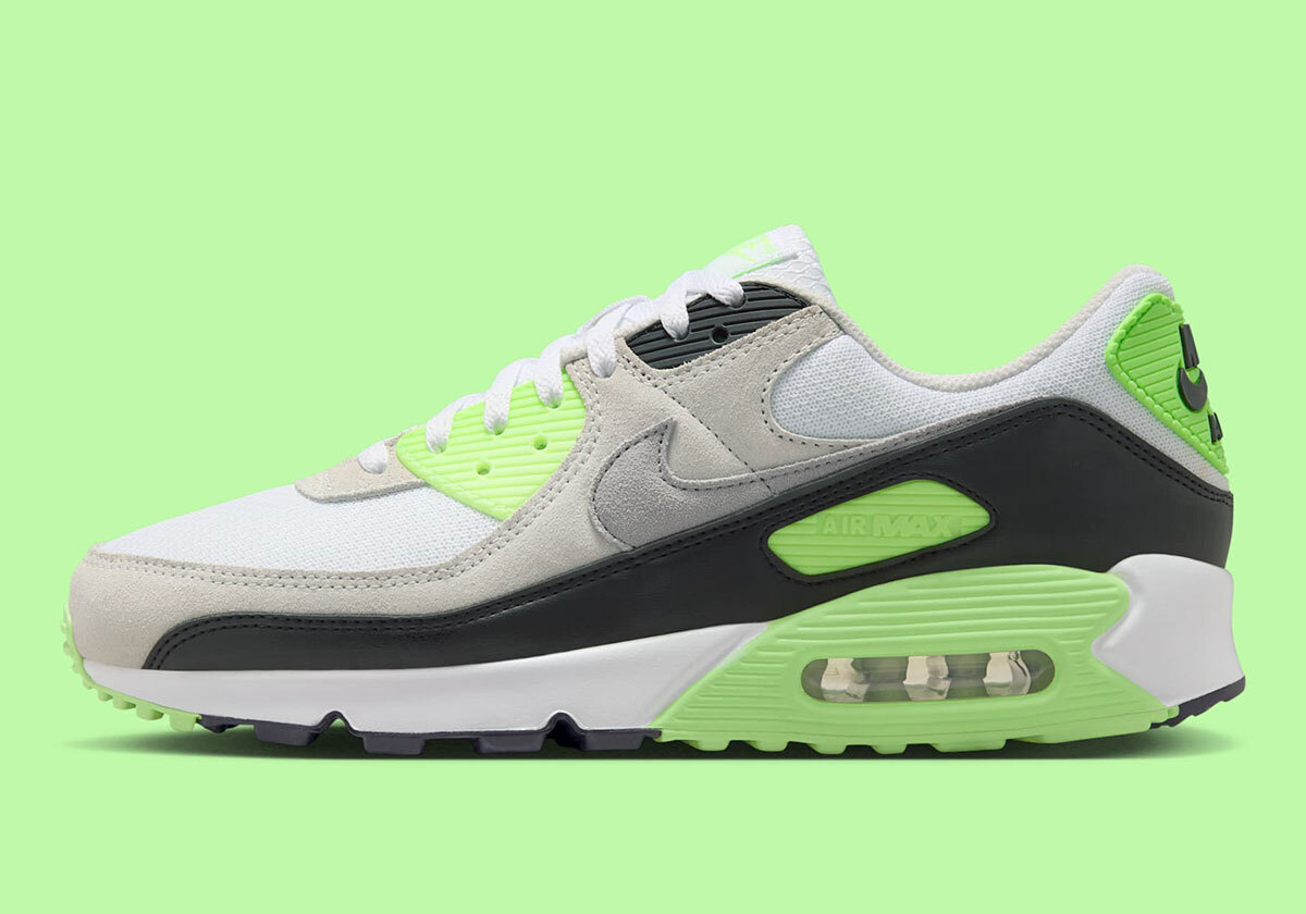 DM0029-115 Nike Air Max 90 Neon Green (Men's)