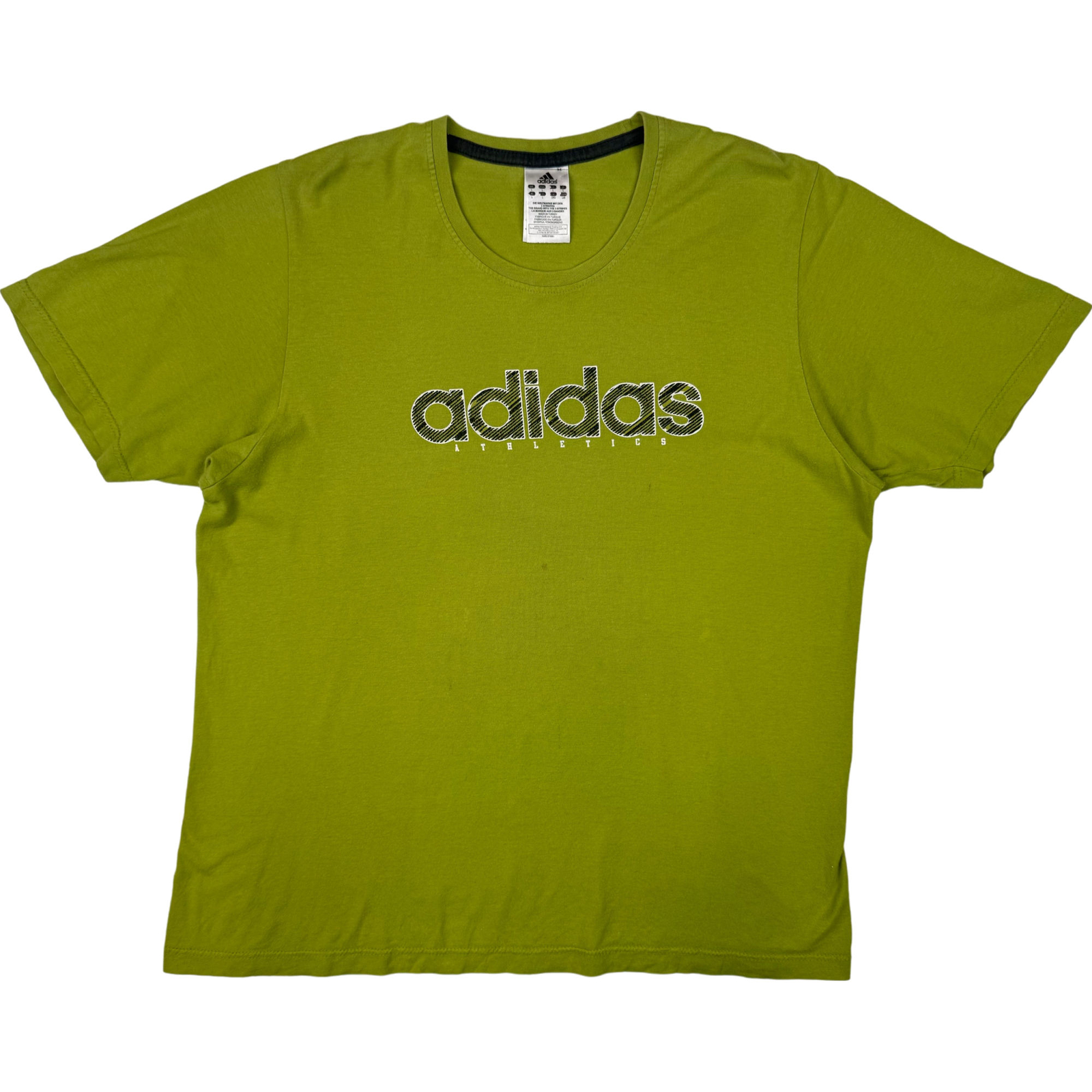 Adidas Athletics Olive Green T-Shirt Men's Large