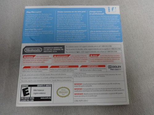 LARGE SELECTION Original Wii USED & NEW VIDEO GAMES U CHOOSE FROM DROP DOWN - Picture 450 of 477
