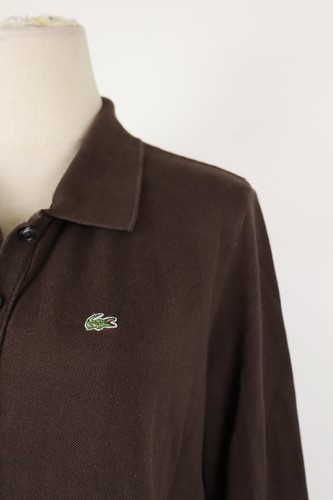 LACOSTE POLO MAGLIA DONNA TG. 48 WOMAN CASUAL VINTAGE T-SHIRT COTONE - Foto 2 di 7