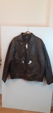 Urban Outfitters Bdg Leather Jacket Brown Xxl