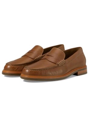 Johnston & Murphy Lyles Men's Penny Loafer Tan Full Grain Venetian Moc Size 11.5