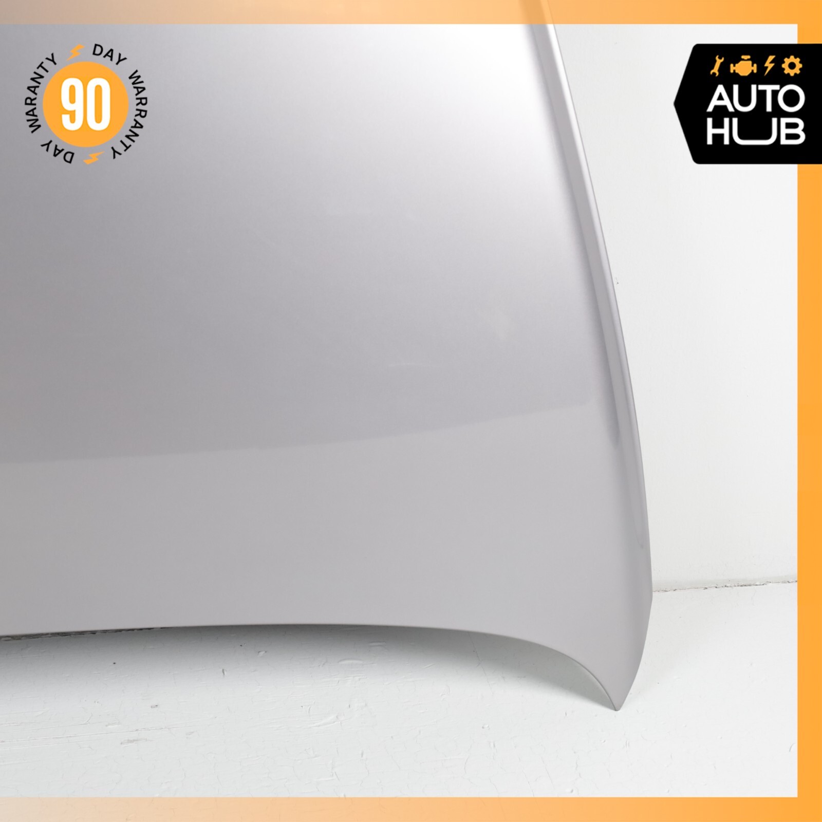 03-13 Bentley Continental GTC GT Hood Bonnet Cover Panel Assembly Silver OEM 46k