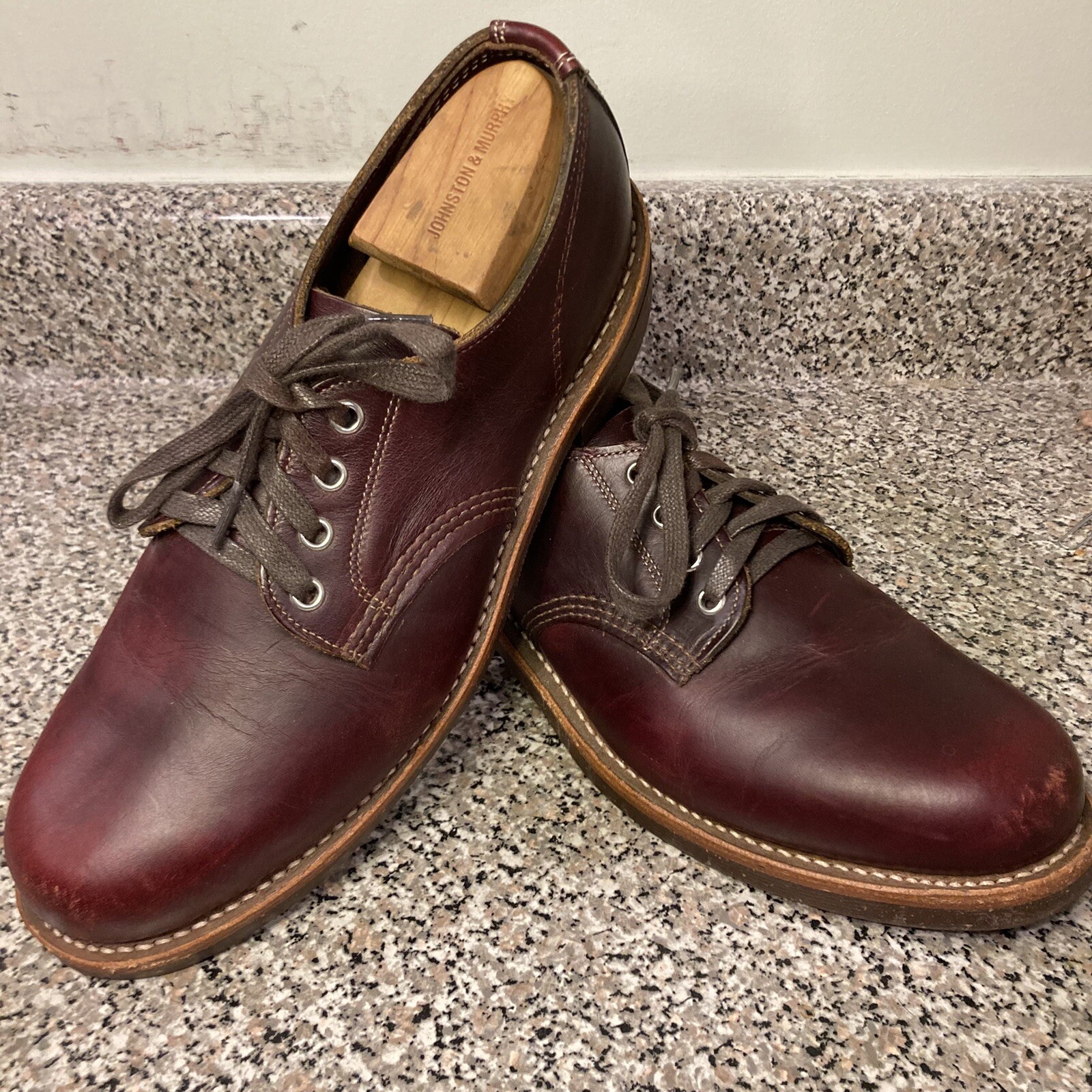 SAOLA Chippewa 1901M74 Uomo Cordovan Pelle Punta Tinta Unita Anaflex Servizio Derby 9.5D Us intime Ottimeioni