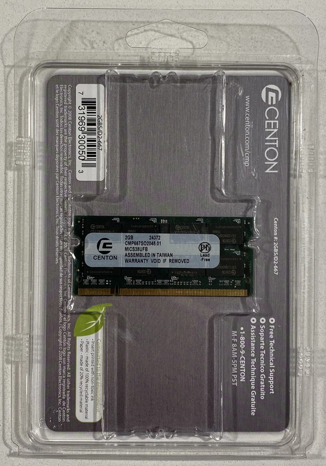Memory Power MACReady COMPUTER RAM 2GB DDR2-667 New - Image 2 of 4