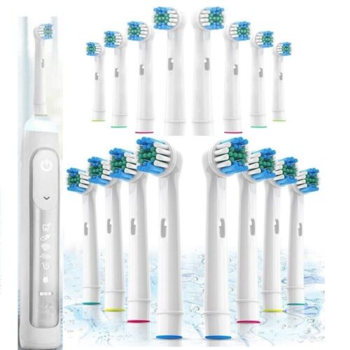 16 piezas cabezales de cepillo de dientes eléctrico de precisión aptos para marrón oral B - Imagen 1 de 8