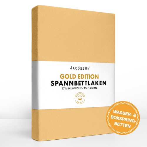 Drap-housse jersey lit à eau sommier drap-housse 200 g/m² GOLD EDITIO - Photo 7/40