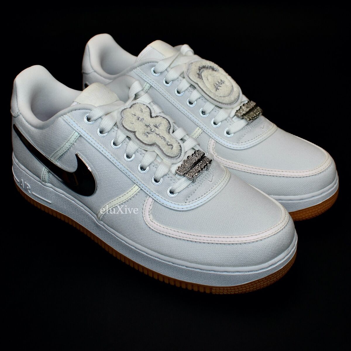 NWT Nike Air Force 1 Low Travis Scott AF100 OG White Men's NWT Nike Air Force 1 Low Travis Scott AF100 OG White Men's