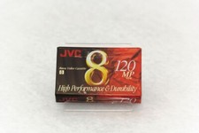 JVC, MP NTSC, P6-120, 8mm Video Cassette, 120 min: BRAND NEW SEALED UNUSED