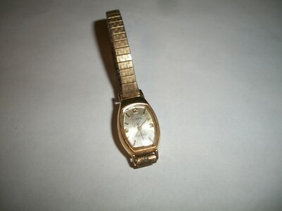 T21882 TIMEX CAVATINA GOLD PLATED LADIES EXPANSION Watch