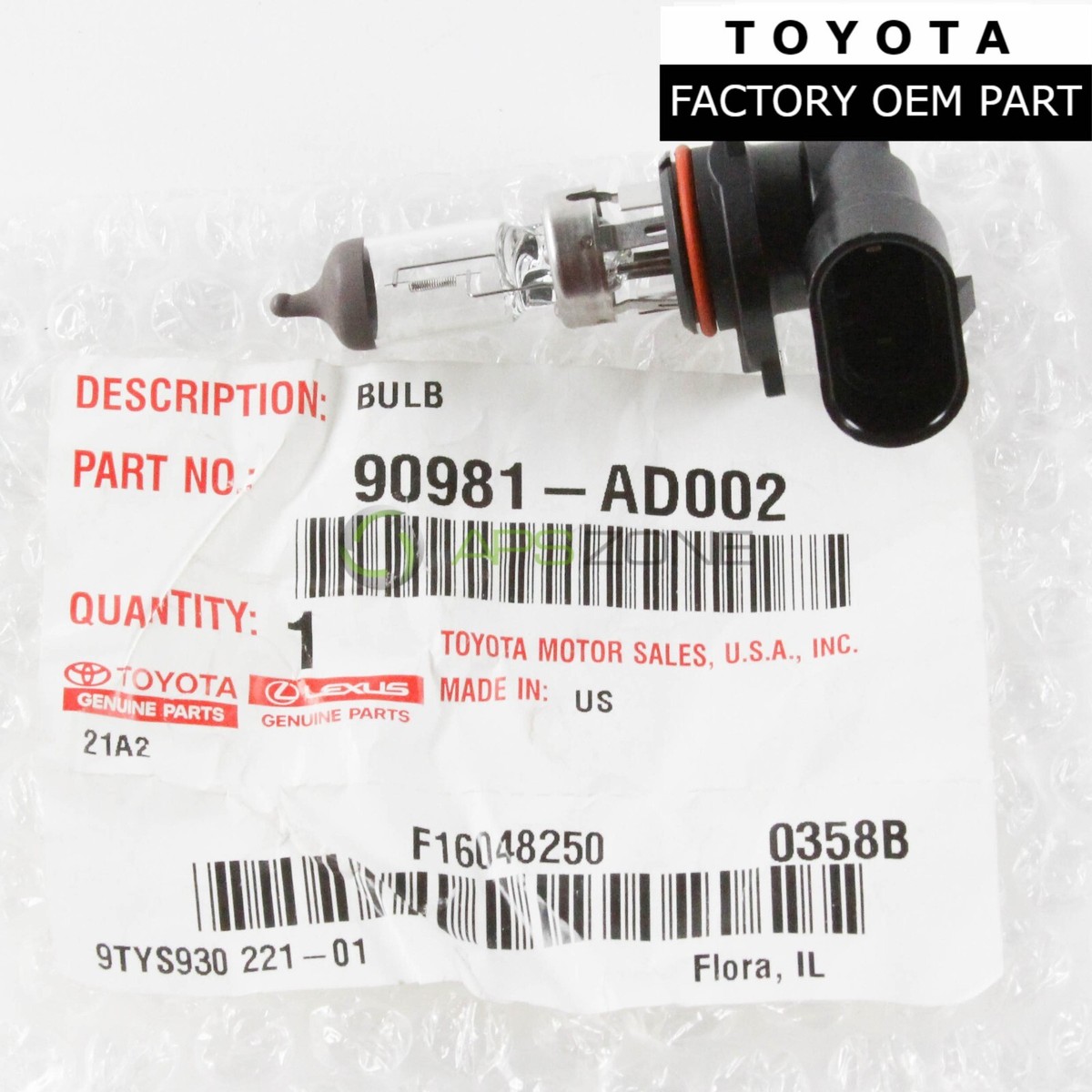 Lua 90084-98062 GENUINE OEM FRONT RUNNING TURN SINGAL LAMP LIGHT