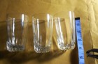 3 vintage juice glasses 4" clear with spears LIbby? — photo 7