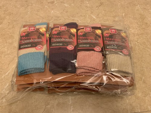 6 Pairs Quality Ladies Merino Lambs Wool Socks,Mother’s Day Gift,AU Stock - Picture 9 of 9