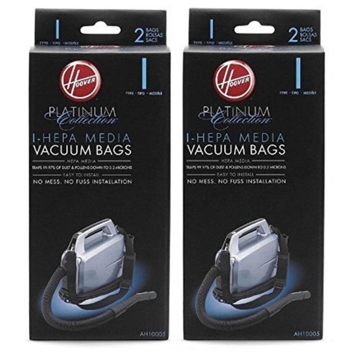 Hoover Platinum I Vacuum Bags for Platinum Canisters 4 Bags eBay