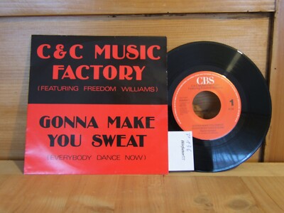 7'' Single, C&C Music Factory - Gonna Make You Sweat, 1990, CBS
