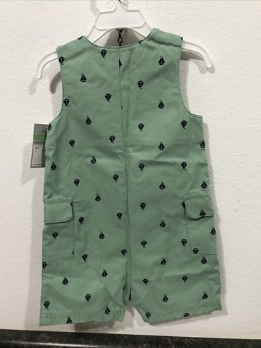 Carter's Little Boys One Piece Pullover Shorts Größe 18M grün (TW-3713) - Bild 4 von 5