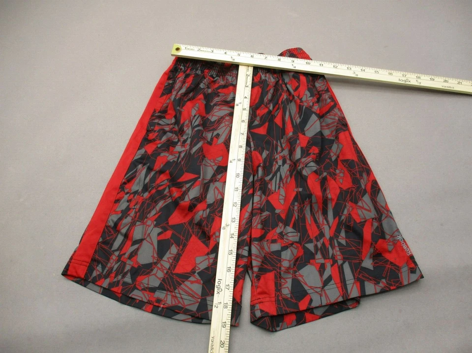 Reebok Size M Boys Multicolor Stretch Waist Drawstring Swimming Shorts 526 - Image 2 of 4